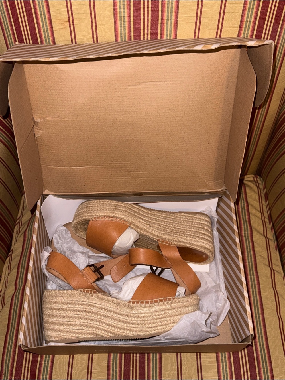 Soludos Tan Espadrille Wedge Sandals - Platform Summer Heels